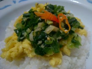 Resep nasi telur orak arik