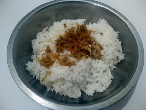 nasi dan ebi