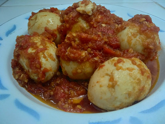 resep balado telur gurih