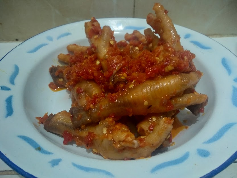 resep ceker ayam endul