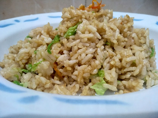 vegan fried rice recipe