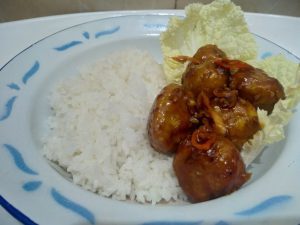 resep bola bola tempe