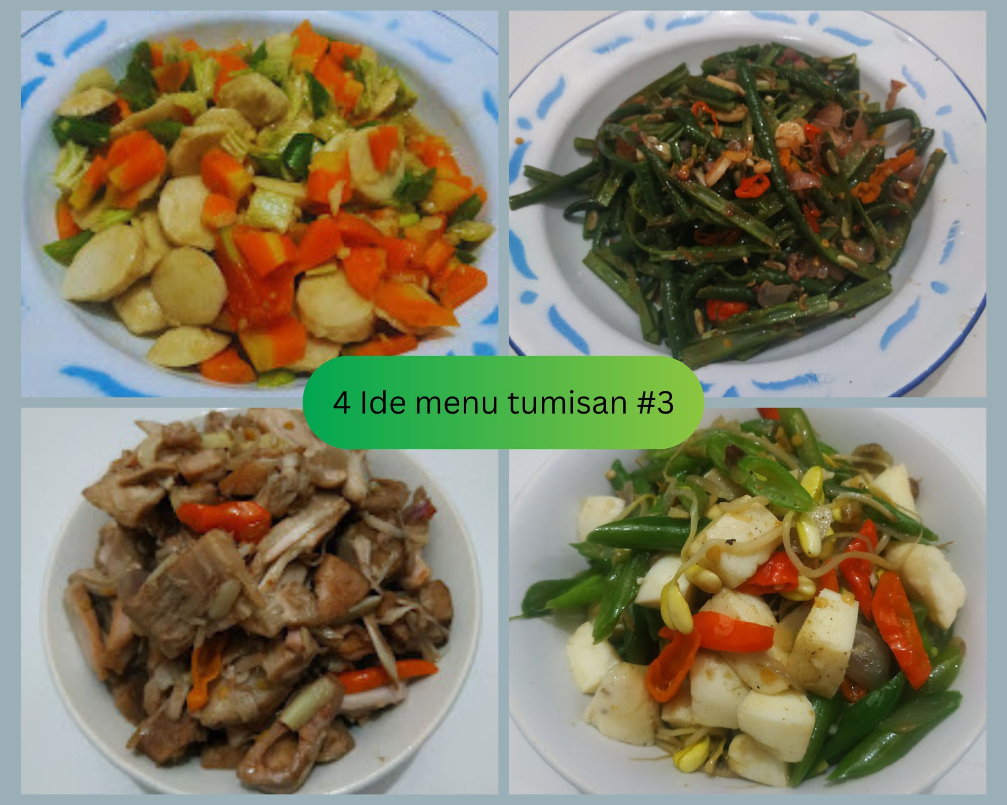 4 ide menu tumisan rumahan sederhana #3