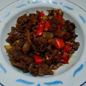 tumis daging sapi