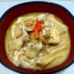 Opor tahu bumbu putih