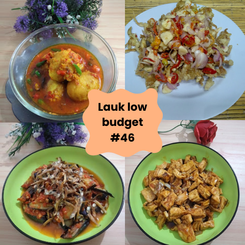 4 Sajian Sedap Lauk Rumahan Low Budget #46